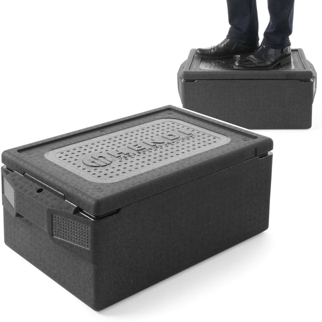 Heatproofing container catering thermos for food transport EEP GN1/1 39L - Hendi 707982