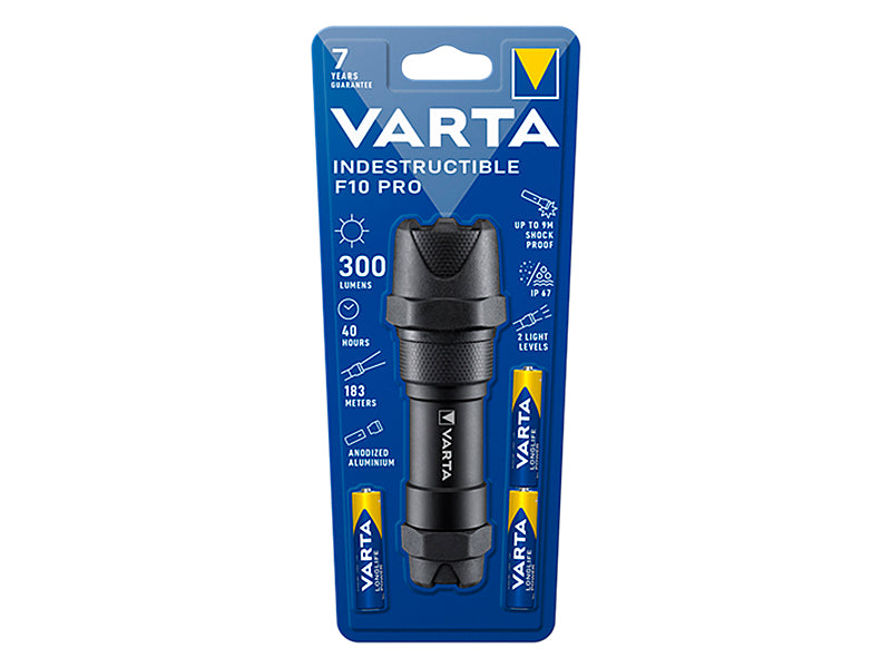 Blow Flashlights, hand lamps – 71-345# F10 pro varta indestructible hand flashlight