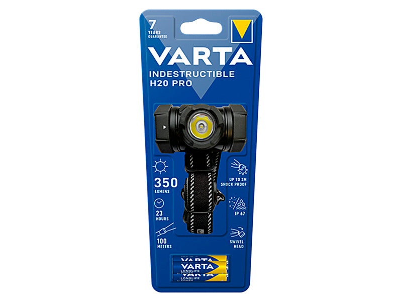 Blow Flashlights, hand lamps, headlamps – 71-348# Varta Indestructible H20 Pro Headlamp
