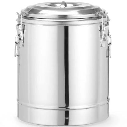 Hendi Thermos, catering thermal container for transporting food Kitchen Line STEEL, 23 l