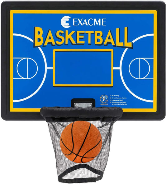 EXACME trampoline accessories, Basketball hoop set, Backboard + Basket + Ring + Net, Multicolor BH07
