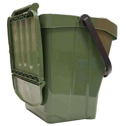 Trash container for sorting garbage URBA PLUS 40L - green