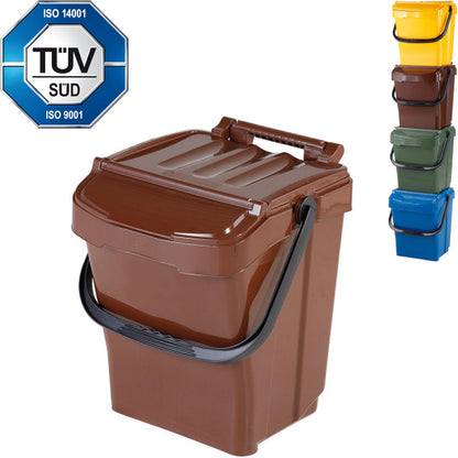 Sartori Ambiente Basket Trash sorting container for BIO waste URBA PLUS 40L - brown – image 2