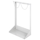Safe base stand for 2 cylinders with technical gas