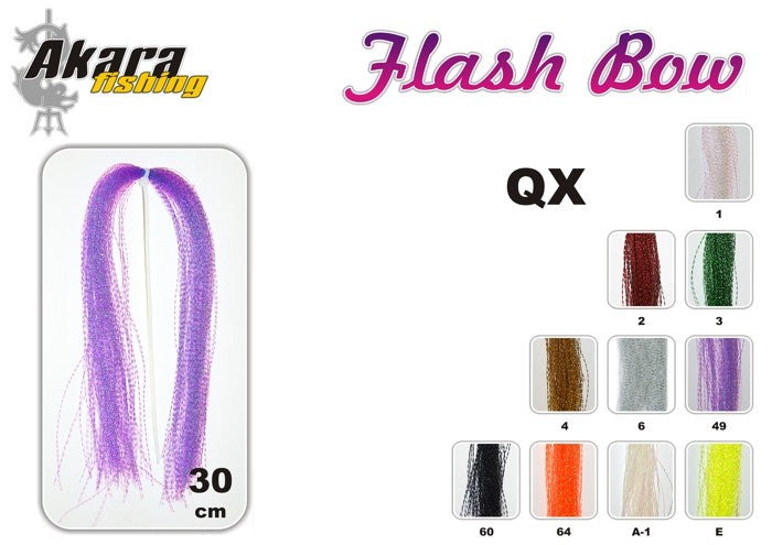 Fly tail AKARA Flash Bow QX 30 cm color: E
