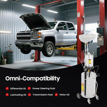 75L Oil Waste Oil Collector Container Suction Oil Change Mobile Waste Oil Collector Oil Catcher Oil Extractor Waste Oil Collection Device for Oil Change and Oil Removal - Carlat