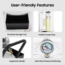75L Oil Waste Oil Collector Container Suction Oil Change Mobile Waste Oil Collector Oil Catcher Oil Extractor Waste Oil Collection Device for Oil Change and Oil Removal - Carlat