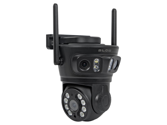 78-661# Blow Wi-Fi 8MP i-338 Camera with 3 Lenses and PTZ Pan-Tilt-Zoom - Carlat