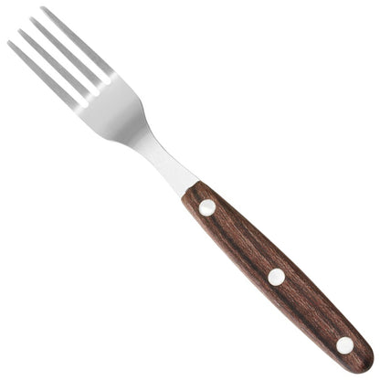 Hendi Stainless steel meat steak fork brown - 6 pcs.