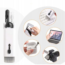 7in1 Universal set for cleaning electronics, headphones, phones, keyboards, gray - Carlat