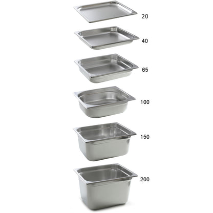 Hendi Container GN 2/1 stainless steel Profi Line 40 mm – image 2