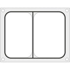 Hendi Form matrix for MCS welding machines for two-sided tray 227x178 mm