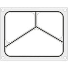 Hendi MCS form plate for triangular tray 227x178 mm