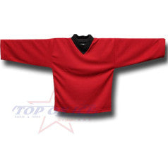 Hockey practice jersey Red Practice Jersey Steel Red M