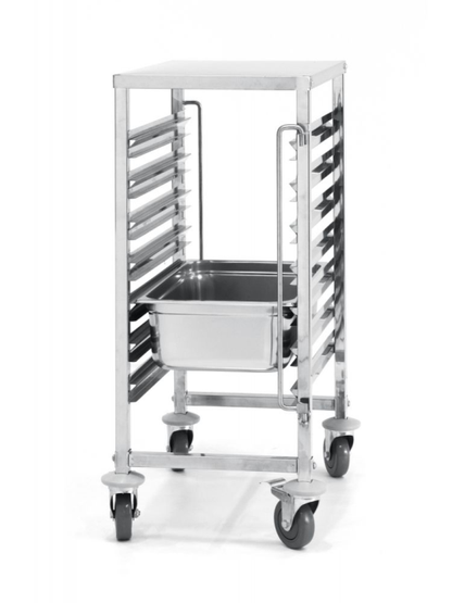Hendi Truck for container transport 7 x GN 1/1 with worktop – image 2