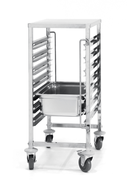 Hendi Truck for container transport 7 x GN 1/1 with worktop