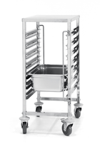 Truck for container transport 7 x GN 1/1 with worktop - Hendi 810668