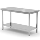 Hendi Worktop table with steel shelf 180x70x85 cm