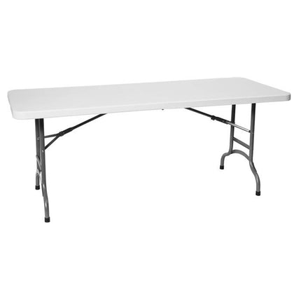 Catering table folding white 152x70cm to 150kg - Hendi 810927