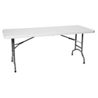 Catering table folding white 152x70cm to 150kg - Hendi 810927