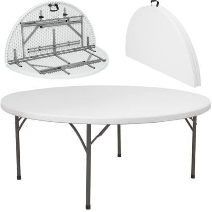 Hendi Round catering table up to 250 kg wed. 1500 x 740 mm