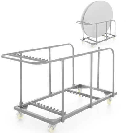 Hendi The transport cart for catering tables for 20 tables