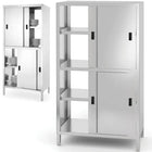 En route cabinet with sliding door 800x500x1800 - Hendi 811634