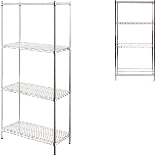 Hendi Storage rack for folding open-open bin 4 shelves x 125kg