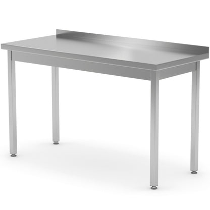 Hendi Worktop table wall steel with a rank of 100x70x85 cm – image 5