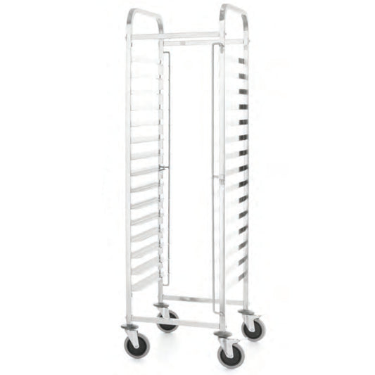 Hendi Transport trolley for transporting catering trays 15x 600x400 mm Kitchen Line - Hendi 813287