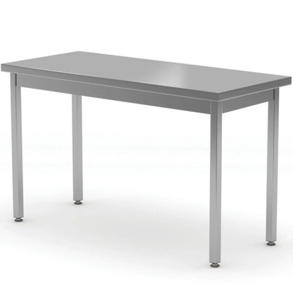 Hendi Worktop table for kitchen central steel 100x60cm – image 5