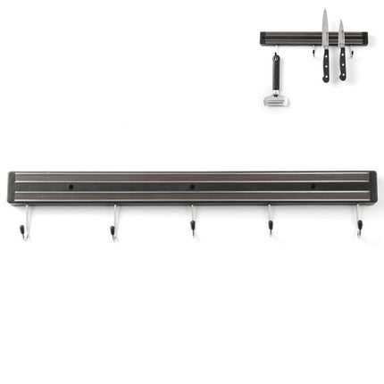 Magnetic strip for knives with hooks length 450 mm - Hendi 820308