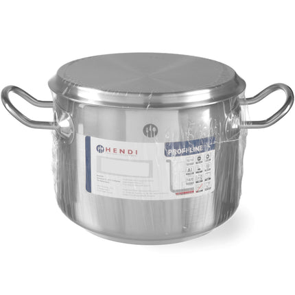 Pot Profi Line low with lid 1,5 l diameter 160 x 75 h - Hendi 830000