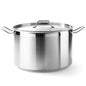 Profi Line medium pot with lid 10 l, diam. 280 x 170 h - Hendi 831502