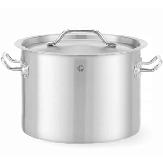 Hendi Medium pot with lid Budget Line 9 l 250x180 - Hendi 832820