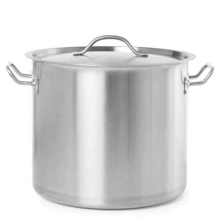 Medium pot with lid Budget Line 14 l 300x200 - Hendi 832837