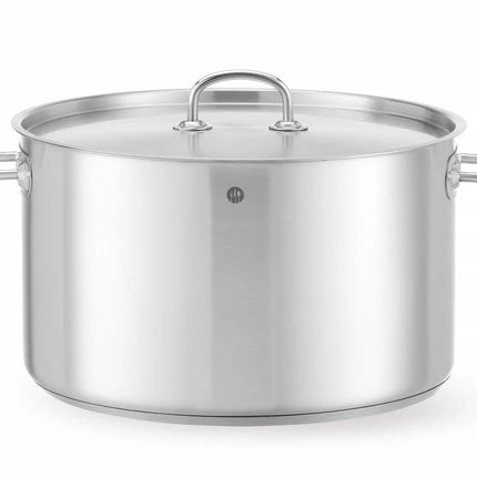 Hendi Kitchen Line medium pot with lid, 15 l diameter. 320 x 190 mm - Hendi 836507