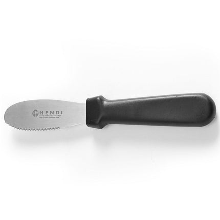 Serrated stainless steel lubrication knife - Hendi 855768