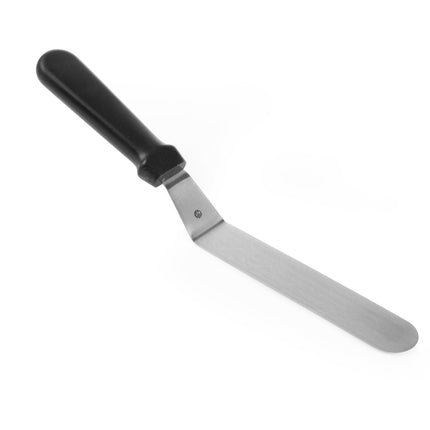 Narrow angle spatula of stainless steel 200 mm- Hendi 855782