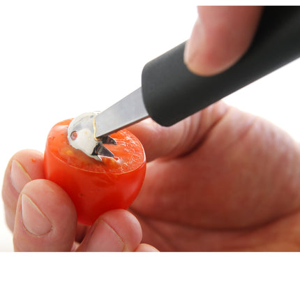 Decorative knife for balls made of stainless steel crimped - Hendi 856024