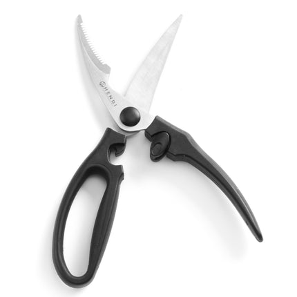 Carbon steel kitchen shears for poultry - Hendi 856314