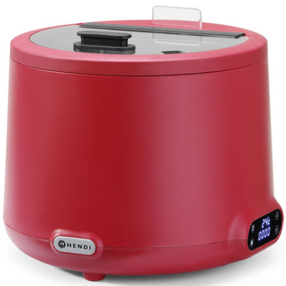 Hendi Electric thermos pot for soup UNIQ 35-85 C 8 l 500 W - red – image 10