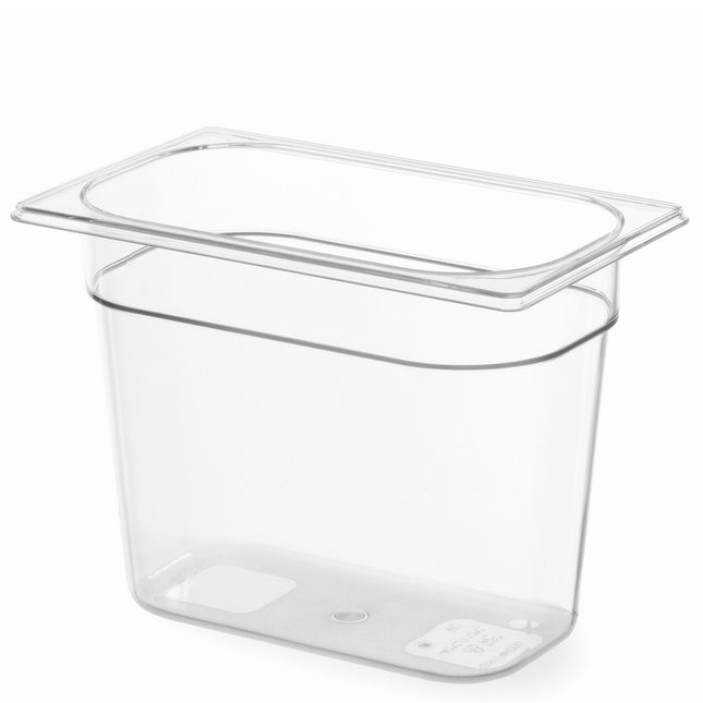 Hendi GN transparent container from polycarbonate GN 1/4 height 150 mm