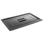 Lid for GN black polycarbonate GN 1/2 - Hendi 862926