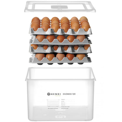 Hendi Egg container 8 trays for 120 eggs OVOBOX 18 l 355 x 325 x 200 mm – image 3