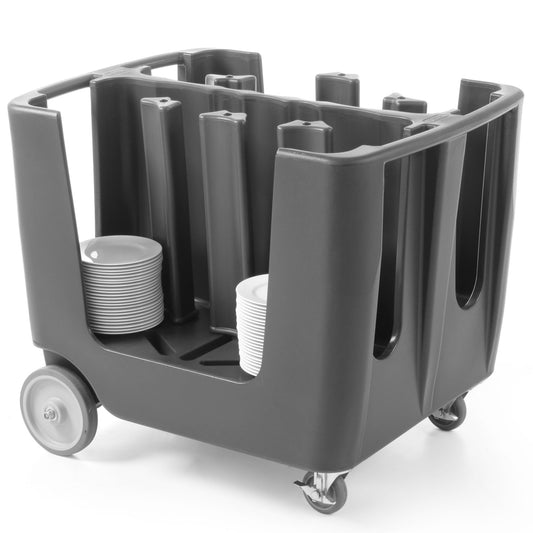 Amer Box Catering trolley with a cover for transporting plates up to 300 mm