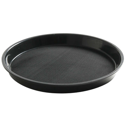 Hendi Non-slip tray round with a rand. 32cm - black – image 2