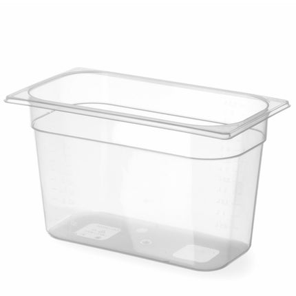 Gastronomic container made of polypropylene GN 1/3, height. 100 mm - Hendi 880227