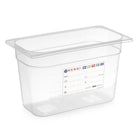 Polypropylene container GN 1/3 100 mm - Hendi 880272