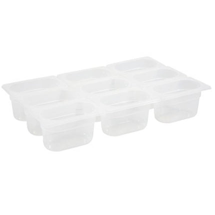 GN 1-9 polypropylene gastronomy container 100 mm - Hendi 880524